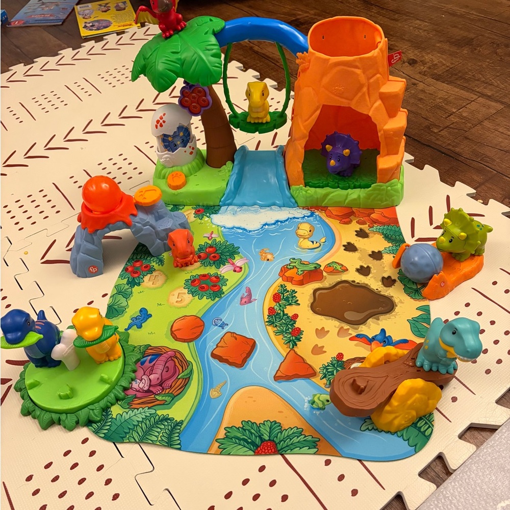 Fisher Price Dinosaur Adventure Playset